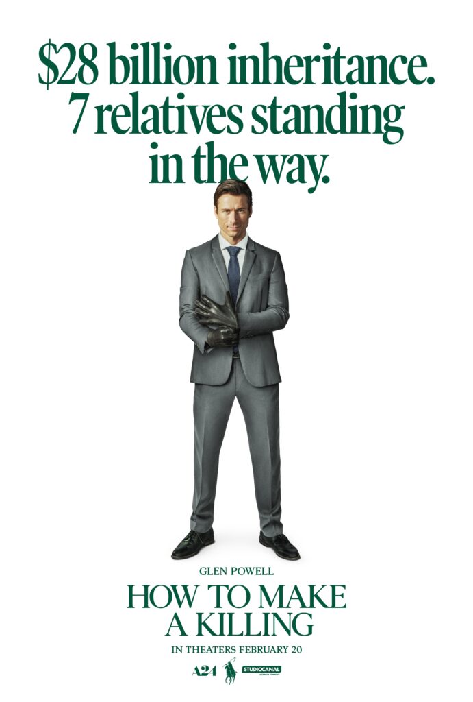 How to Make a Killing (2026) official theatrical poster - Rawteur.com How to Make a Killing 2026 movie poster