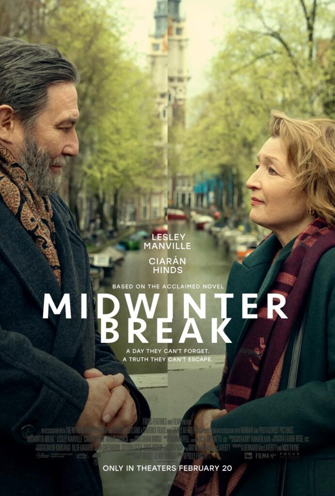 Midwinter Break (2026) official theatrical poster - Rawteur.com Midwinter Break 2026 movie poster