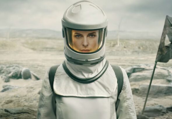 Juliette outside in Apple Tv's Silo