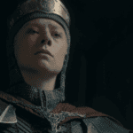Rhaenyra Targaryen wearing armor in the House of the Dragon Season 3 finale