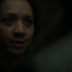 Camille confronts Robert Sims in Silo Season 3 Episode 7
