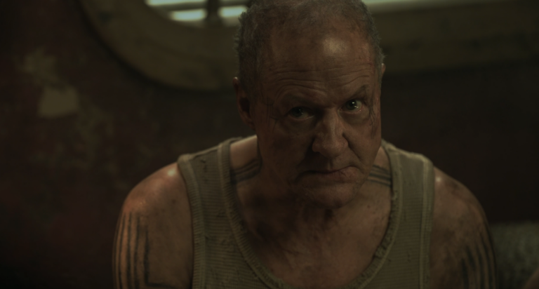 Gus in Silo Season 3 Episode 8 after revealing the design he created for Ed Harwood