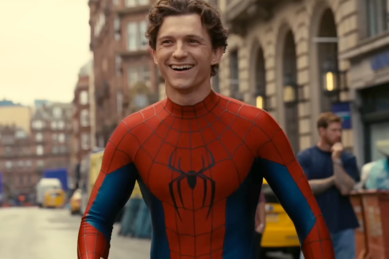 Tom Holland as Spider-Man in Spider-Man: Brand New Day