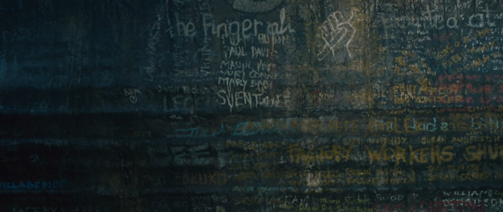 The hidden wall beneath Mechanical records generations of rebellions in Silo 18