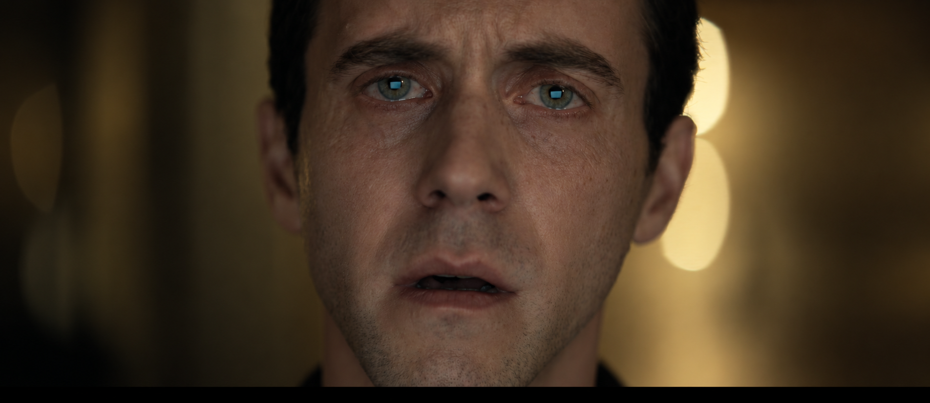 Daniel reacts as buried memories of Helen return in the Silo Season 3 finale